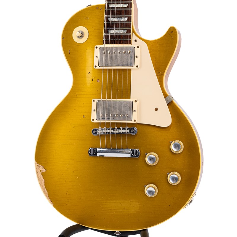 Gibson 1968 Les Paul Standard Gold Top 2-Humbucker Heavy Agedの画像